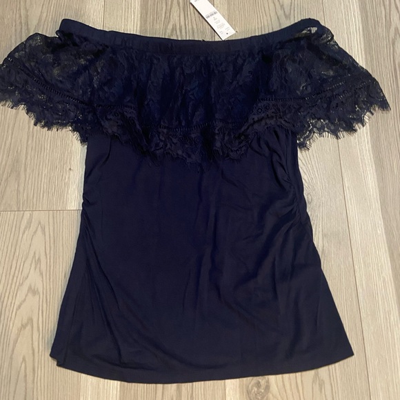 White House Black Market Tops - White House Black Market Lace Top Size Small NWT
